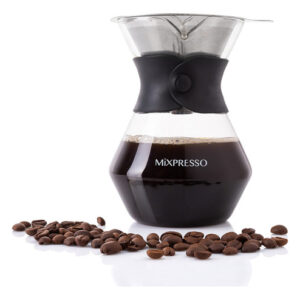 Mixpresso Coffee Cafetera De Derrame, Transparente Color Vidrio Transparente