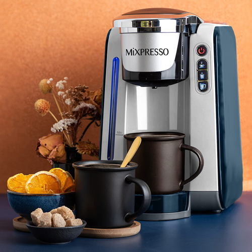 Mixpresso Cafetera De Una Sola Porción, Compatible Con Cá. Color Gris/azul - Imagen 3
