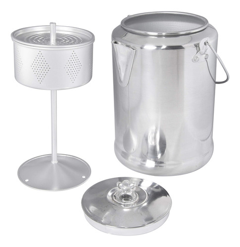 Prensa Francesa Cafetera Stansport De Aluminio Con Percolado - Imagen 4