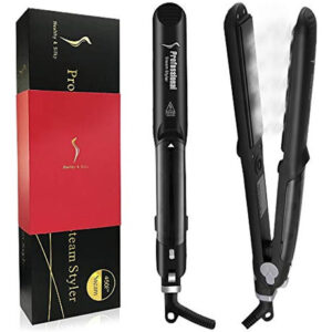 Dorisilk Plancha De Pelo Al Vapor Para El Cabello, Plancha