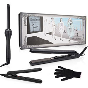 Brilliance New York - Juego De Planchas Y Rizadores Trio: P. Color Black