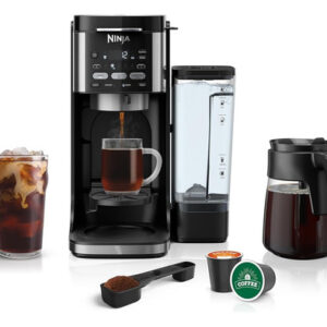 Ninja Cfp101 Cafetera Dual Brew Hot & Iced, De Una Sola Porc