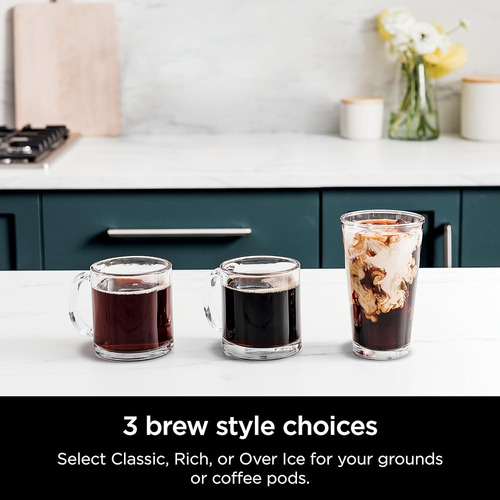 Ninja Cfp101 Cafetera Dual Brew Hot & Iced, De Una Sola Porc - Imagen 4