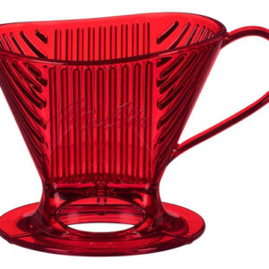 Melitta Signature Series - Cafetera De 1 Taza, Color Rojo T. Color Tritán Rojo