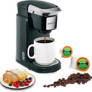 Cafetera Automática Negra Para Cápsulas Monodosis 110v Openb