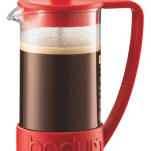 Cafetera Bodum Brazil 10948 Manual Roja Prensa Francesa