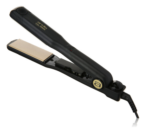 Andis Plancha De Cerámica Para El Cabello, Negro Color Matte Black