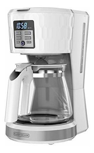 Cafetera Programable De 12 Tazas Color White