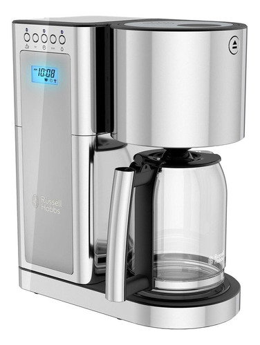 Cafetera Russell Hobbs Cm8100 Automática Silver Glass Accent De Filtro 110v - Imagen 3