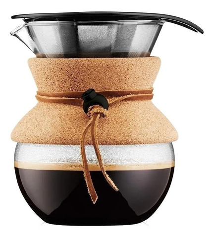 Cafetera Bodum Pour Over 11592 Manual Cork De Filtro