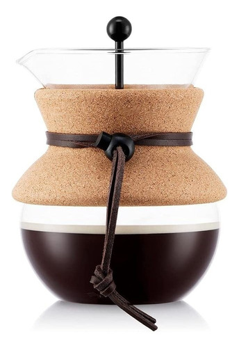 Cafetera Bodum Pour Over 11592 Manual Cork De Filtro - Imagen 3