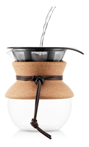 Cafetera Bodum Pour Over 11592 Manual Cork De Filtro - Imagen 5