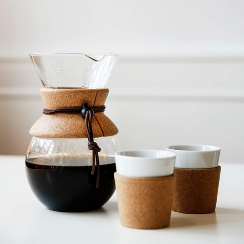 Cafetera Bodum Pour Over 11592 Manual Cork De Filtro - Imagen 6