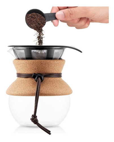Cafetera Bodum Pour Over 11592 Manual Cork De Filtro - Imagen 7