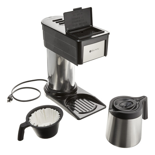 Bunn Bt Bt Speed Brew 10-cupa Termal Carafe Café Café Cab. Color Negro - Imagen 4