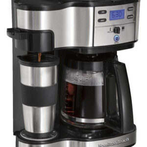 Cafetera Hamilton Beach 49980 Automática Negra Y Acero Inoxidable De Filtro 120v