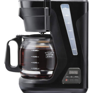 Proctor Silex Frontfill - Cafetera De Goteo, Digital Y Prog. Color Negro Y Plateado