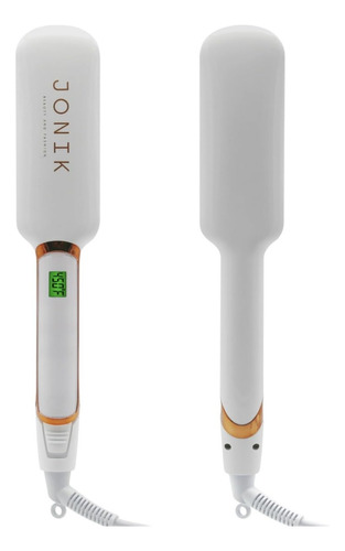 Plancha Y Rizadora De Cabello Profesional, Tecnología Infr. Color Blanco - Imagen 3