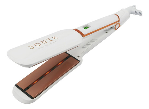 Plancha Y Rizadora De Cabello Profesional, Tecnología Infr. Color Blanco - Imagen 6