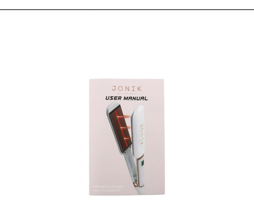 Plancha Y Rizadora De Cabello Profesional, Tecnología Infr. Color Blanco - Imagen 9
