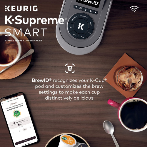 Keurig K-supreme Smart - Cafetera Inteligente, Tecnología . Color Gris - Imagen 4