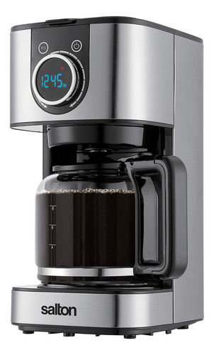 Salton Fc Cafetera Color Negro, Acero Inoxidable, (stainless Steel, Black) - Imagen 3
