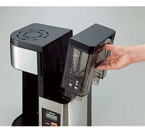 Cafetera Zojirushi Ec-ytc100xb, 10 Tazas, Acero Inoxidable - Imagen 3