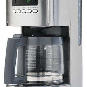Kenmore Aroma Control - Cafetera Programable De 12 Tazas, M. Color Plateado