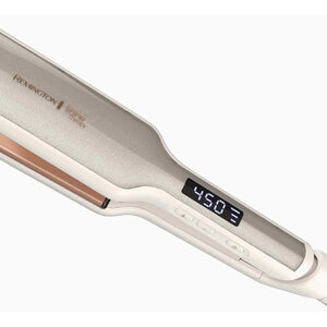 Plancha De Cabello Remington Shine Therapy S9531 Blanca 120v