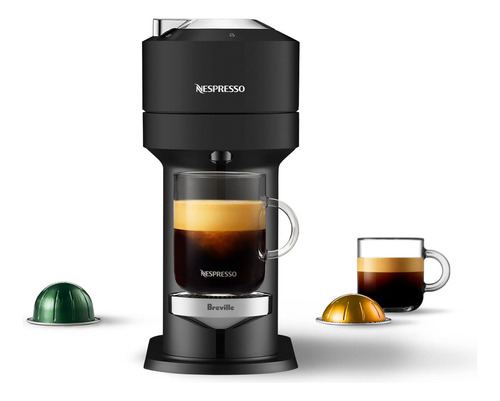 Nespresso Vertuo Next Deluxe - Cafetera De Café Y Espresso. Color Mate Negro