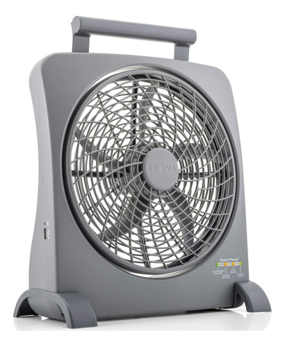 Treva - Ventilador Portátil Recargable De 10 Pulgadas, Cir