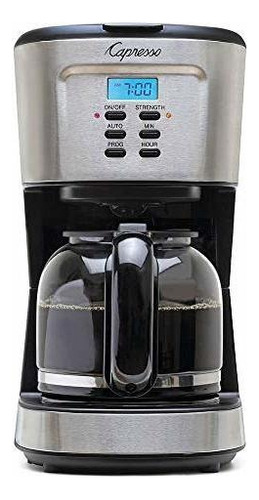 Cafetera Capresso Para 12 Tazas Con Jarra De Vidrio, Acero I - Imagen 3