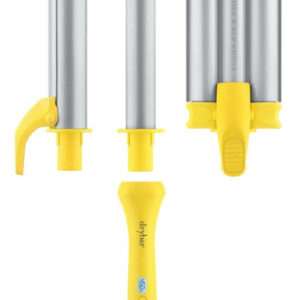 Drybar The Mixologist - Kit De Plancha De Peinado Intercamb. Color Amarillo Y Gris