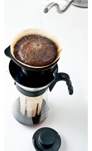 Hario V60 Fretta Cafetera Caliente Y Helada, 23.7 fl Oz, . Color Negro - Imagen 5
