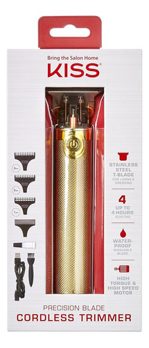 Recortadora Inalámbrica Kiss Precision Blade Con Acero Inoxi