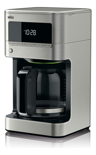 Braun Brewsense, Cafetera, Para 12 Tazas Color Negro Y Plateado - Imagen 3
