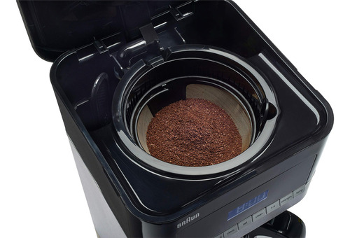 Braun Brewsense, Cafetera, Para 12 Tazas Color Negro Y Plateado - Imagen 5