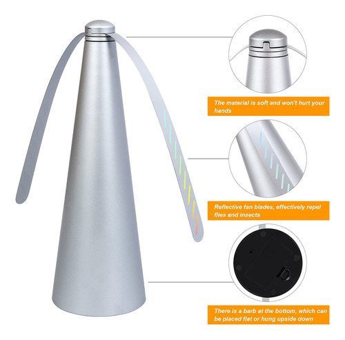 Piopiaoniu - 5 Ventiladores De Mesa Para Ventiladores De Co - Imagen 5