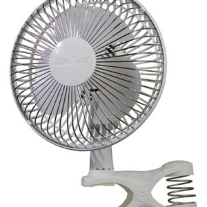 Air King Ventilador De Clip, 6 Pulgadas, Blanco