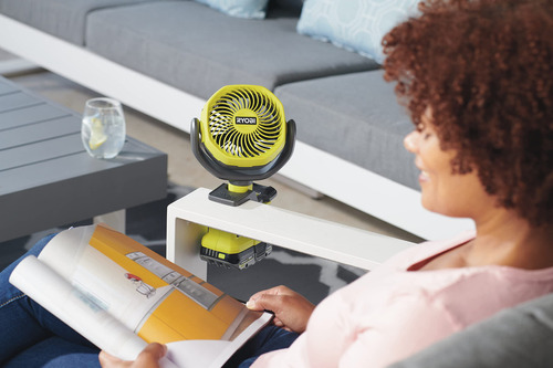 Ryobi Rcf18-0 18v One+ Ventilador Inalámbrico De 3.9 In H - Imagen 3