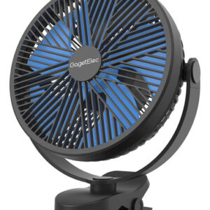 Gagetelec Ventilador De Escritorio Recargable De 8 Pulgadas