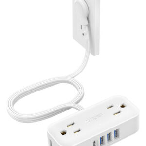 Enchufe Inteligente Marca Trond/4 Tomas/3 Usb/blanco/5 Ft