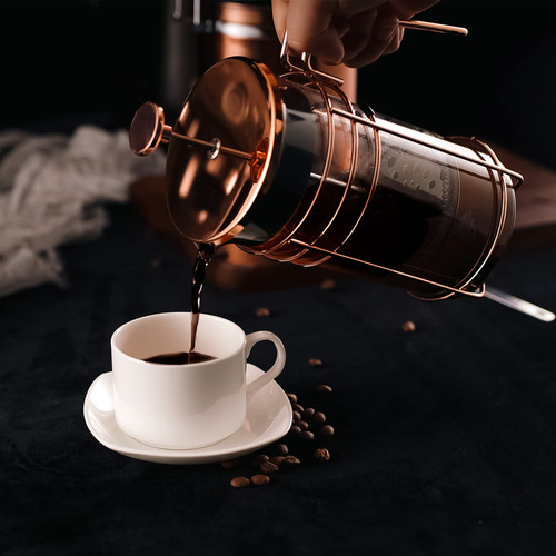Cafetera Francesa De Acero Inoxidable 1l - Imagen 5