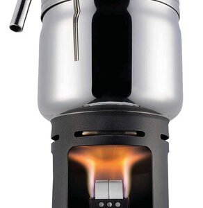 Esbit Cafetera De Acero Inoxidable Para Uso Con Tabletas De
