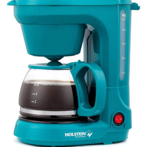 Holstein Housewares - Cafetera, Color Rojo Color Color Verde Azulado