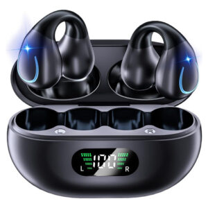 Auriculares Inalámbricos Buabmeq Q71 Con 80hrs Negros