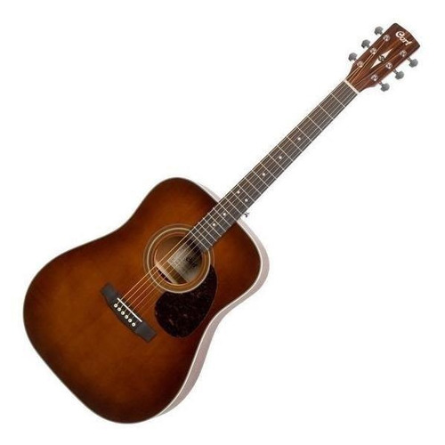 Guitarra Acústica Cort Earth70 Para Diestros Brown Open Pore - Imagen 3