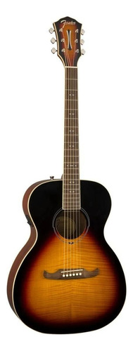 Guitarra Acústica Fender Alternative Fa-235e Para Diestros 3 Tone Sunburst Brillante