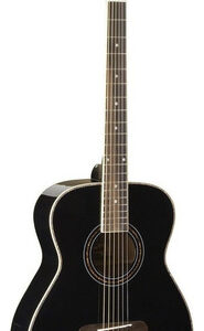 Guitarra Acústica Oscar Schmidt Of2 Para Diestros Black Brillante