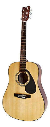 Yamaha Fd01s Solid Parte Superior Guitarra Acústica Color Marrón Claro
